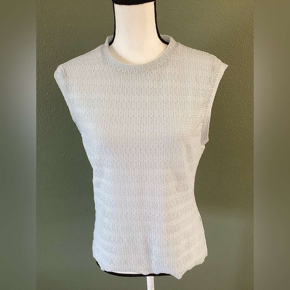 rag & bone Julia Pointelle Muscle Top NWOT